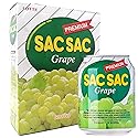 Korean Best Variety Energy Drink Box Deal - SACSAC, RICE PUNCH, PEAR JUICE - (SACSAC GRAPE, 12 CANS)