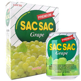 Korean Best Variety Energy Drink Box Deal - SACSAC, RICE PUNCH, PEAR JUICE - (SACSAC GRAPE, 12 CANS)