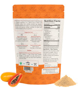 Indus Farms Freeze-Dried Papaya Fruit Powder | Pure Tropical Papaya for Smoothies, Yogurt, Baking, Desserts & Wellness Drinks | GMO-Free, Vegan | 8 oz