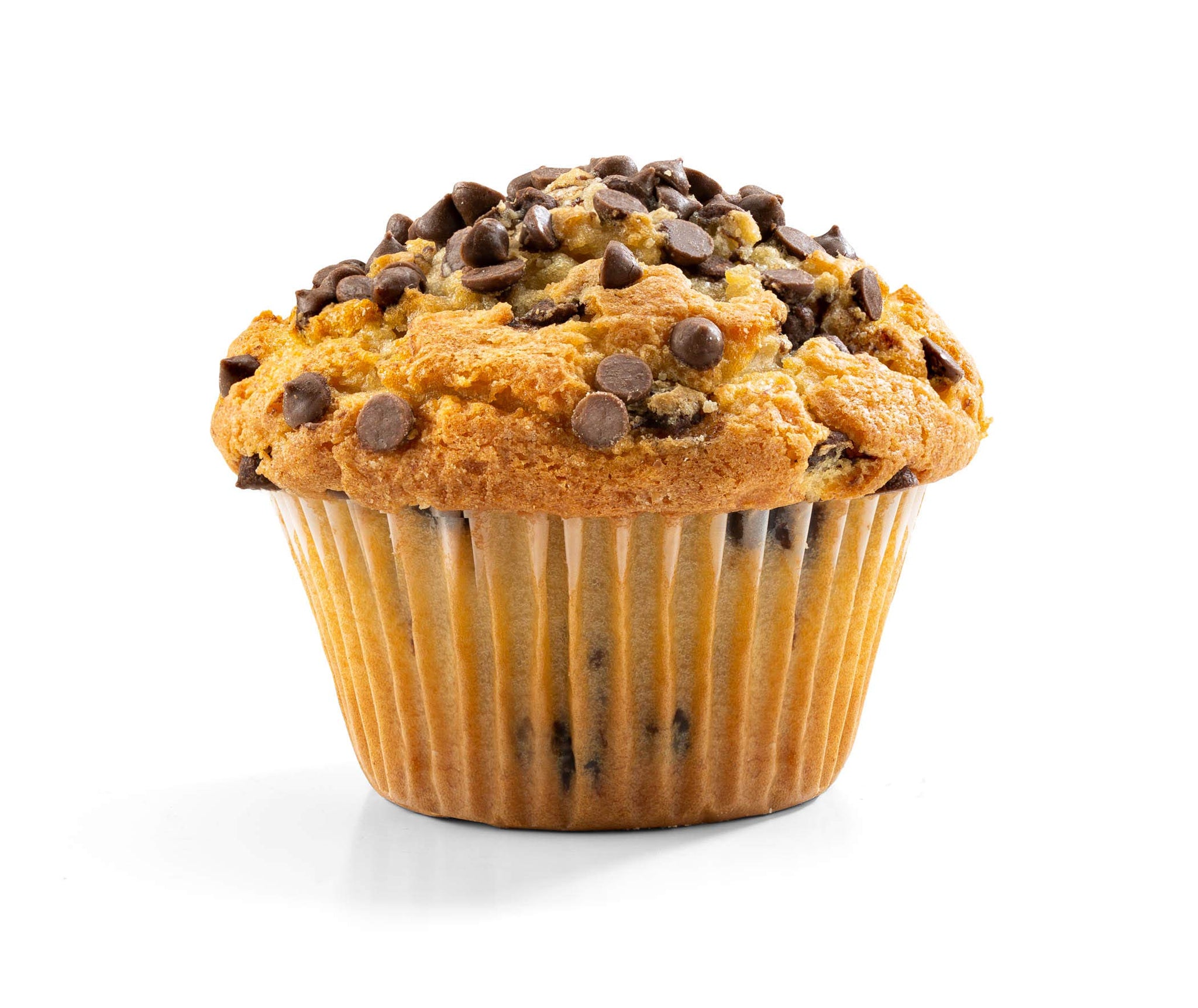 Fresh Bakery Muffins | Chocolate Chip Muffins | 4 Individually Wrapped Muffins Included | Delicious Coffee Cake | 4 oz Per Muffin | Stern’s Bakery