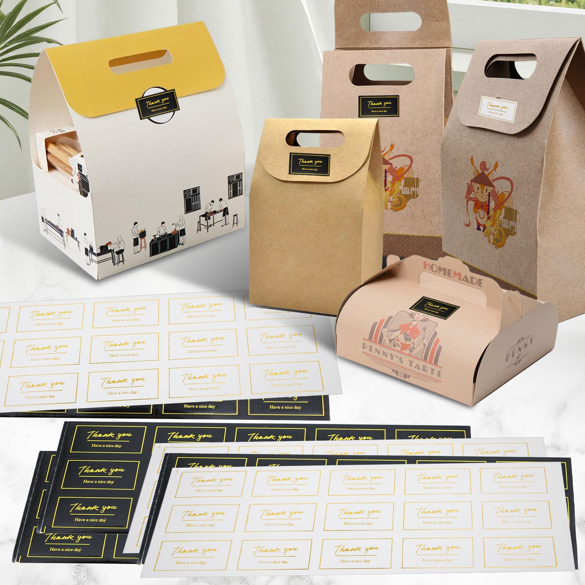 400 PCS Chocolate Bar Wrappers with 450 PCS Blessing Stickers, Self-Sealing Candy Bar Packaging for Homemade Chocolates, 2.4" × 7" Foil Wrap for Candy