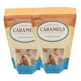 Toasted Coconut Caramels | Pack of 2 | 12 Caramel Each | Boxicanyon Caramels
