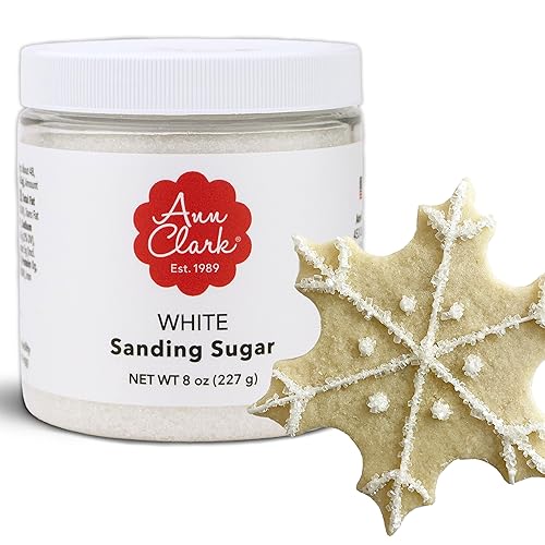 Ann Clark White Sanding Sugar, 8 oz