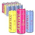 Journée Energy Drink, Natural Caffeine, Lion’s Mane, L-Theanine, 125 mg Caffeine, Real Fruit Juice, All Natural, 0 Added Sugar, Cognition, Immunity