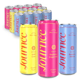 Journée Energy Drink, Natural Caffeine, Lion’s Mane, L-Theanine, 125 mg Caffeine, Real Fruit Juice, All Natural, 0 Added Sugar, Cognition, Immunity