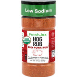 Organic Pork BBQ Seasoning, FreshJax Hog Rub Sweet Savory Smoked Rub 4.4oz