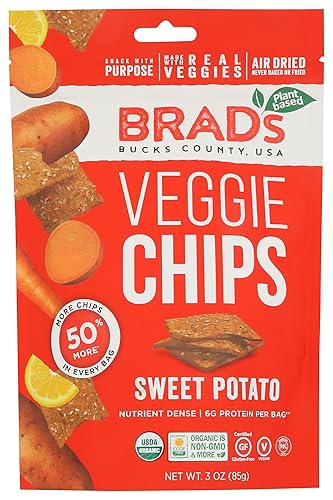 Brad's Raw, Chips Sweet Potato Organic, 3 Ounce