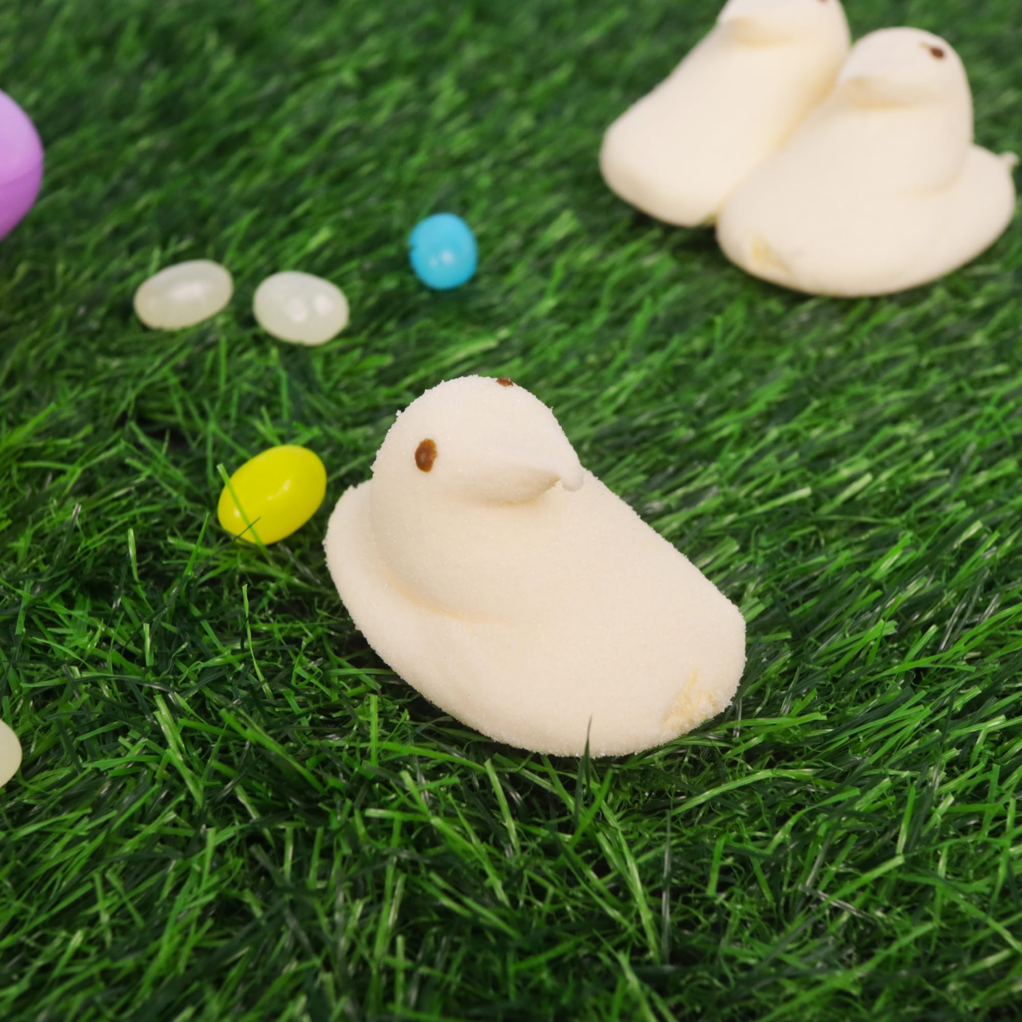 Peeps Rice Krispies Treats Marshmallow Chicks, Easter Candy Basket Stuffers, 5 Count Boxes, Pack of 3