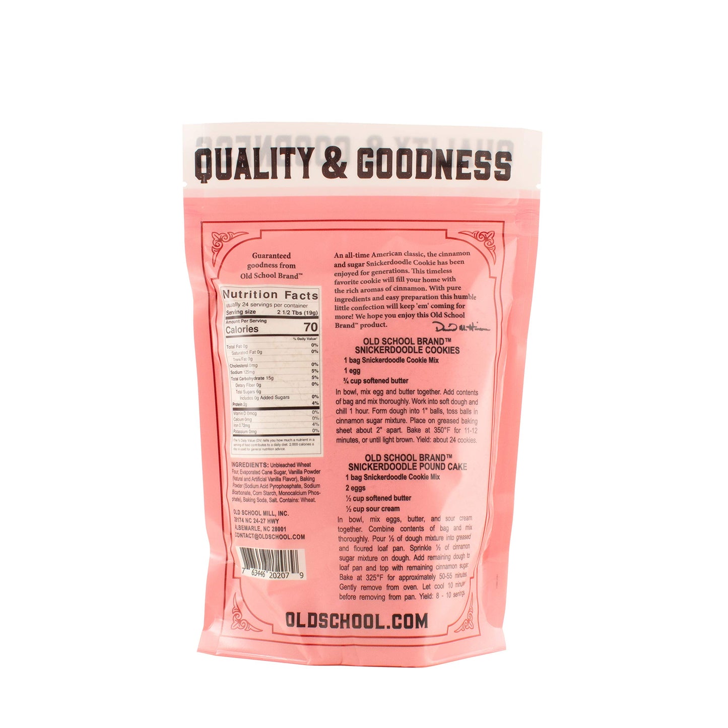 Old School Brand Classic Snickerdoodle Cookie Mix - Great for Family Baking Nights, Cookie Exchange Parties, Christmas & Holiday Gatherings, and much more!