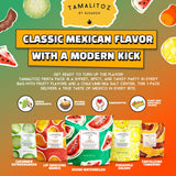 Tamalitoz Fiesta Pack - Spicy Mexican Hard Candy Variety with Chile, Lime & Sea Salt - 5 Flavors: Mango, Watermelon, Cucumber, Tamarind & Pineapple