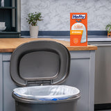Hefty Strong 13 Gallon Trash Bags, Tall Kitchen Trash Bags, UnscentedLarge Trash Bags with Drawstrings, Durable Closure, Resists Leaks, Punctures