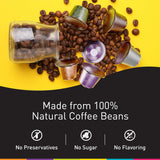 Bestpresso Coffee for Nespresso Original Machine 120 Aluminum pods Certified Genuine Espresso Espresso Blend (Medium Intensity) Pods Compatible