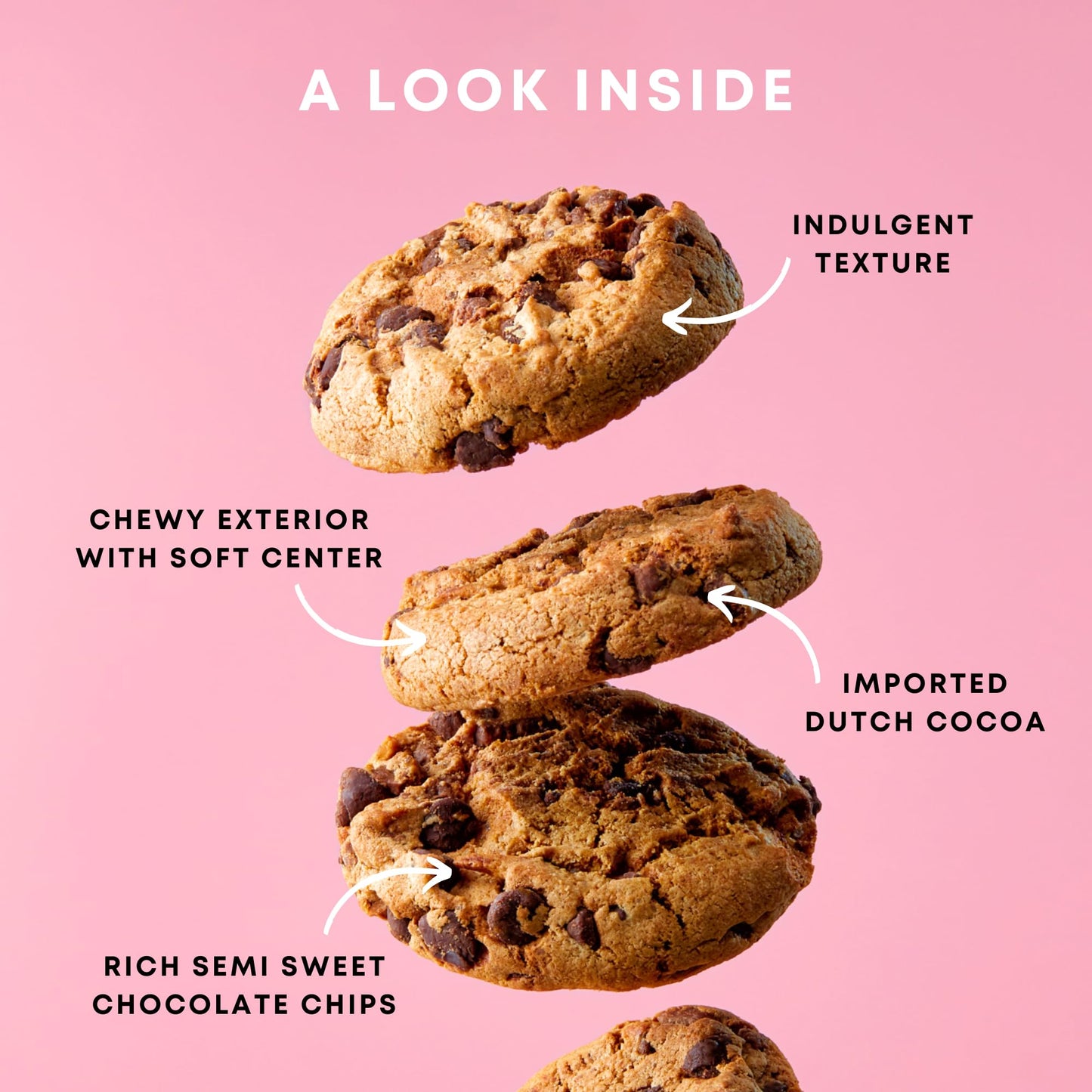 Gourmet Chocolate Chip Cookies by Sweetness Central, Crafted Fresh for Each Order, Bursting with Chocolate Chips, Perfect Dessert or Gift