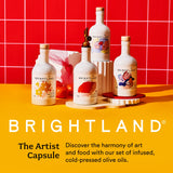 Brightland Infused Olive Oils, The Artist Capsule - Cold-Pressed Made with Early-Harvest Frantoio and Arbosana Olives - High Polyphenol & Infused