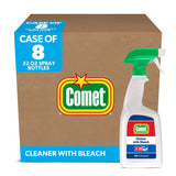 Comet Professional All Purpose Liquid Cleaner with Bleach for Commercial Use, 32 fl oz (Case of 8)