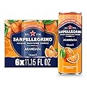 Sanpellegrino Italian Sparkling Drink Aranciata, Sparkling Orange Beverage, 6 Pack Of Cans