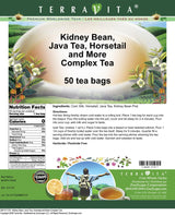 Kidney Bean, Java Tea, Horsetail and More Complex Tea (50 tea bags, ZIN: 517179)