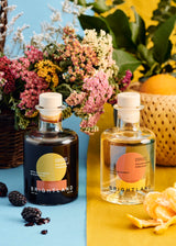 Brightland The Vinegar Duo, Set of Two - Balsamic Vinegar & Champagne Vinegar, Artisinal Vinegars Perfect for Salad Dressings, Marinades, Cooking