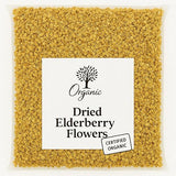 Organic Bio Herbs-Dried Elderberry Flowers - 100% Natural, Premium Quality Herb for Herbal Tea, Tinctures & Remedies - No Additives, Non-GMO (Sambucus