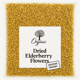 Organic Bio Herbs-Dried Elderberry Flowers - 100% Natural, Premium Quality Herb for Herbal Tea, Tinctures & Remedies - No Additives, Non-GMO (Sambucus
