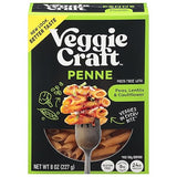 Veggiecraft Farms Penne Pasta - Low Carb, Protein Lentil Pasta w/ Peas & Cauliflower, Plant Based, Keto-Friendly, Gluten Free, Vegan - 8 Oz