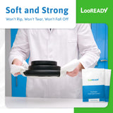 Toilet Seat Covers Disposable Flushable - Regular Size (16x19”) - Travel Size Individually Wrapped, Soft & Strong, Pocket Size, for Public Restrooms