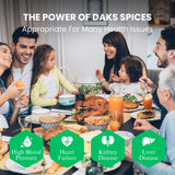 DAK's Spices 6 Pack Seasoning Blends | 100% Salt Free Spices | Premium & Healthy Seasoning | MSG Free, Preservative Free, Potassium Chloride Free |