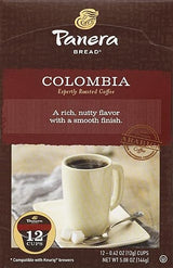 Panera Bread Coffee, Colombia, 12 Count