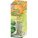 Vedic Moringa Juice Energy Plus - Multivitamin and Antioxidant Drink - Natural Leaf Plant Protein - 33.8oz, Ideal for Daily Use