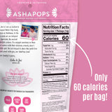 AshaPops Himalayan Pink Salt Flavored Popped Water Lily Seeds, 0.5 oz (Pack of 12) - Gluten-Free, Vegan, Paleo, Nut-Free, Corn-Free, Soy-Free