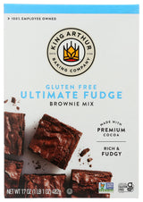 King Arthur, Gluten Free Brownie Mix, 17 Ounce