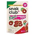 Snak Club Watermelon Rings, Tajin Chili & Lime Seasoned, Sweet and Spicy Gummy Candy, Mild in Heat Bold in Flavor, Low-Fat, Vegan, Gluten-Free Snack