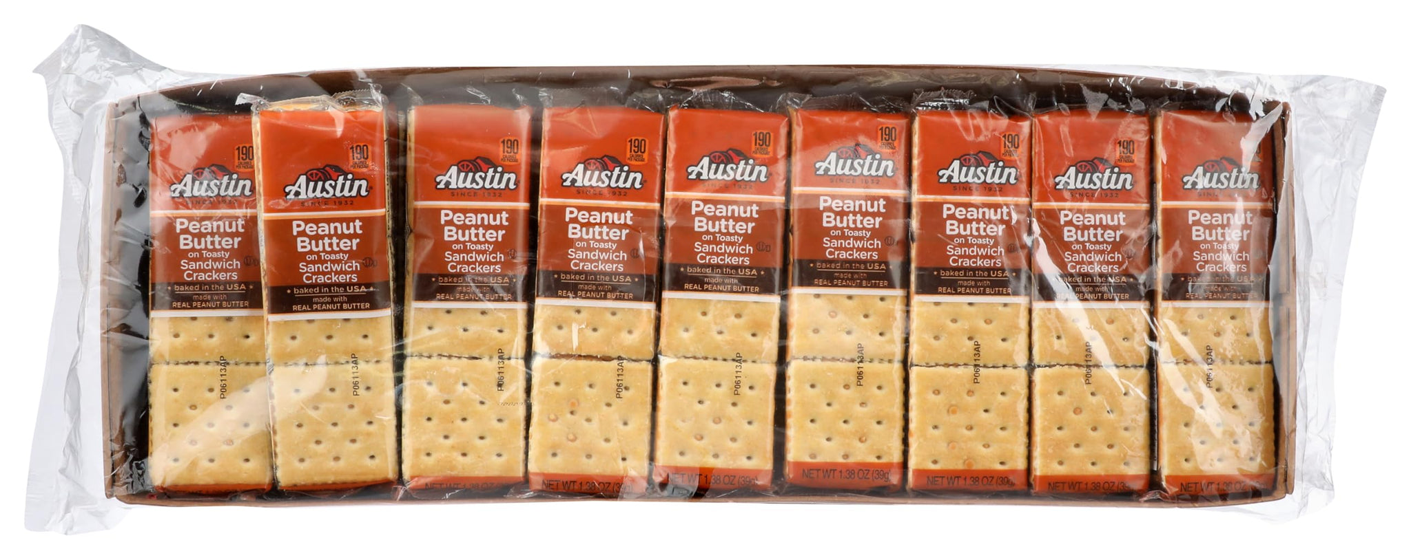 Austin Peanut Butter Crackers on Toasty Crackers 1.38 (27 count)