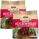 War Eagle Mill Organic Buckwheat Pancake & Waffle Mix, 22 oz Bag (2 Pack)