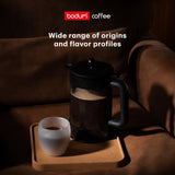 Bodum Roasting French Roast Coffee, Whole Bean, 12oz (340g) - Roasted in Denmark