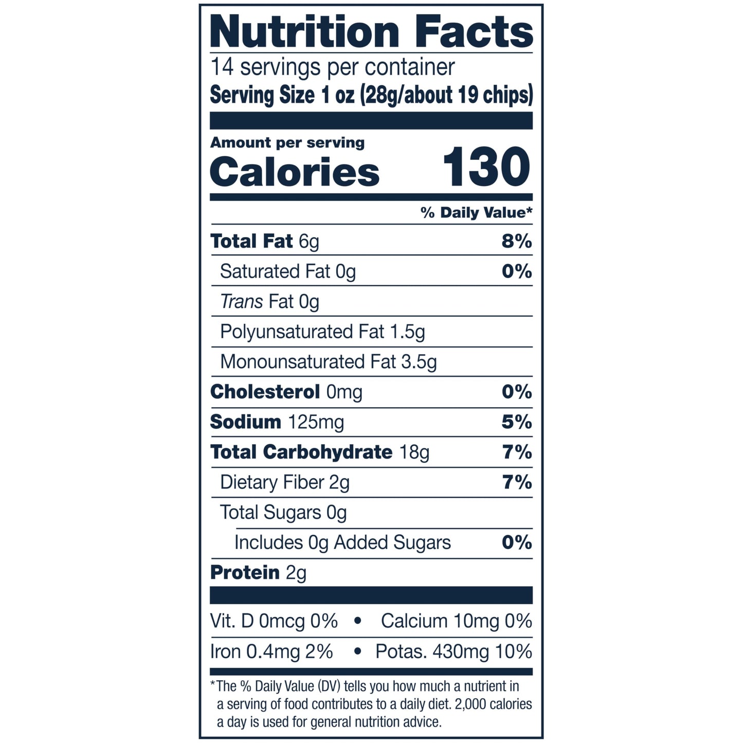 Cape Cod Potato Chips, Less Fat Original Kettle Chips, 14 Oz