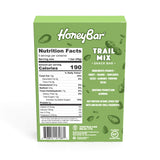 HoneyBar Snack Bar | Certified Gluten Free | Non-GMO | Vegetarian | 5 bars per box (Trail Mix)