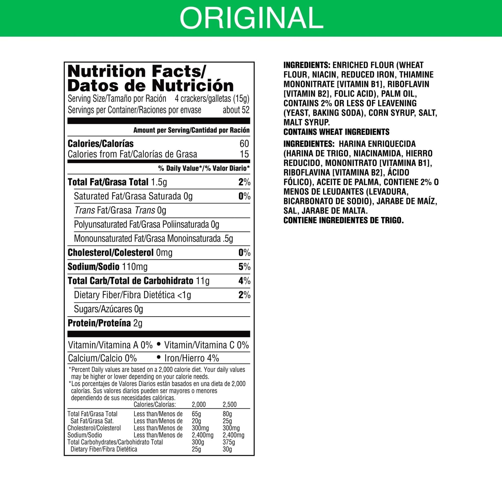 Keebler Export Sodas Soda Crackers, Soup Crackers, Lunch Snacks, Original, 28oz Can (1 Can)