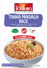Truly Indian Tikka Masala Rice | Long-Grain, Aged Basmati Rice | Authentic Traditional Indian Rice Dishes Made With Locally Grown Ingredients | Ready to Eat, Vegan, Microwaveable Meal
