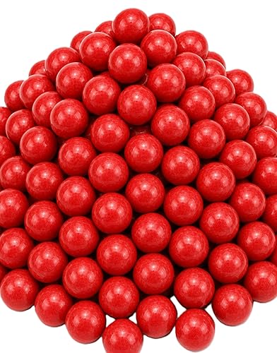 Hot Spicy Sweet Cinnamon Gumballs - 1 lb of Fresh Declious Bright Red Candy Gum Balls