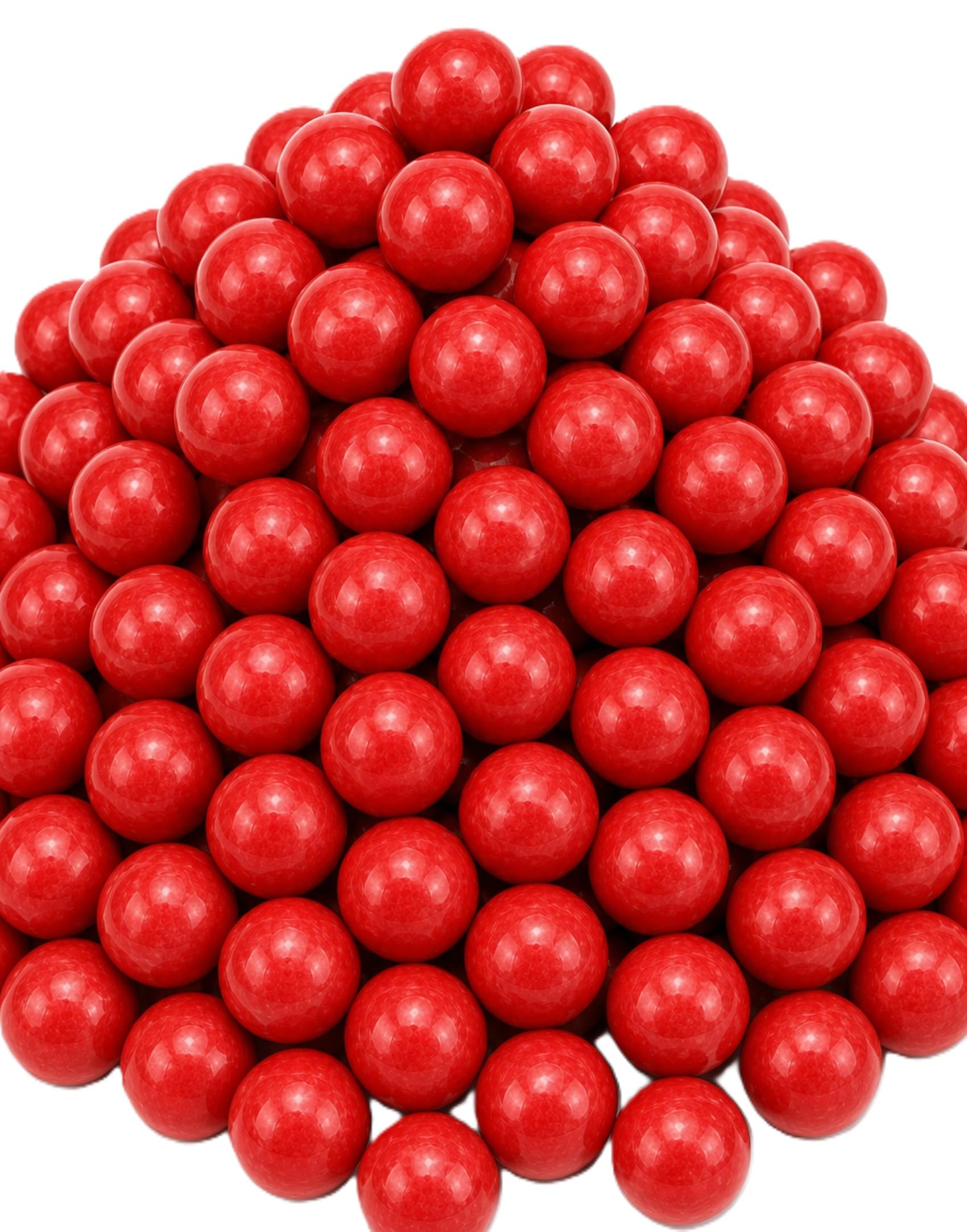 Hot Spicy Sweet Cinnamon Gumballs - 1 lb of Fresh Declious Bright Red Candy Gum Balls