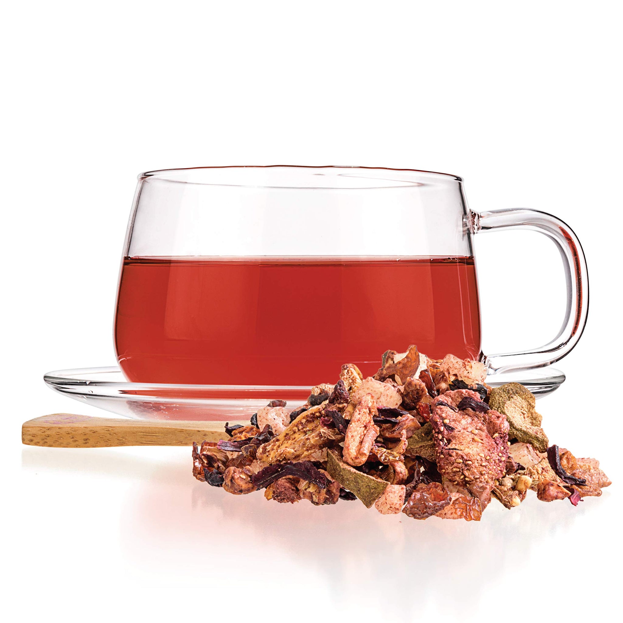 Tealyra - Aloha Hawaii - Pineapple - Hibiscus - Guava - Strawberry - Herbal Fruity Loose Leaf Tea - Hot or Iced - Caffeine Free - 112g (4-ounce)
