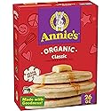 Annie's Organic Classic Pancake and Waffle Mix, Kids Breakfast, Vegan, 26 oz