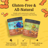 BNutty Fruit Lover's Peanut Butter | Gluten-Free, Natural Ingredients | Assorted Flavors, Smooth & Creamy Peanut Butter | Perfect for Spreads & Snacks
