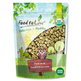 Food to Live Organic Colombian Huila Arabica Green Coffee Beans, 12 Ounces - Whole, Unroasted, Washed Bean. Single Origin. Fresh Crop. No-GMO, Vegan