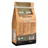 Grain Brain Organic White Kamut Flour (5 lb) Khorosan Wheat All Purpose Flour
