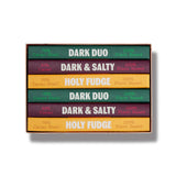 TCHO Dark Chocolate Gift Box | Plant Based, Organic & Fair Trade Dark Chocolate Bars | Non GMO, Non-Dairy, Vegan, Soy Free | Perfect for Gifting | 6
