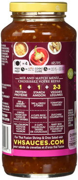 VH Sweet Thai Chili Dipping Sauce (12 Count), 341ml/11.5oz, Jars, (Imported from Canada)