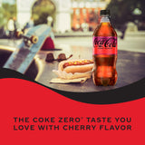 Coca-Cola Coke Cherry Zero Sugar 20 Fl Oz Bottle