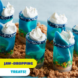 Blue Sharks Gummy Candy - 2 Pound Bulk Bag of Blue Raspberry Shark Gummies - Fun Candy for Buffets, Beach Parties, Goody Bags and Ocean Themed Events